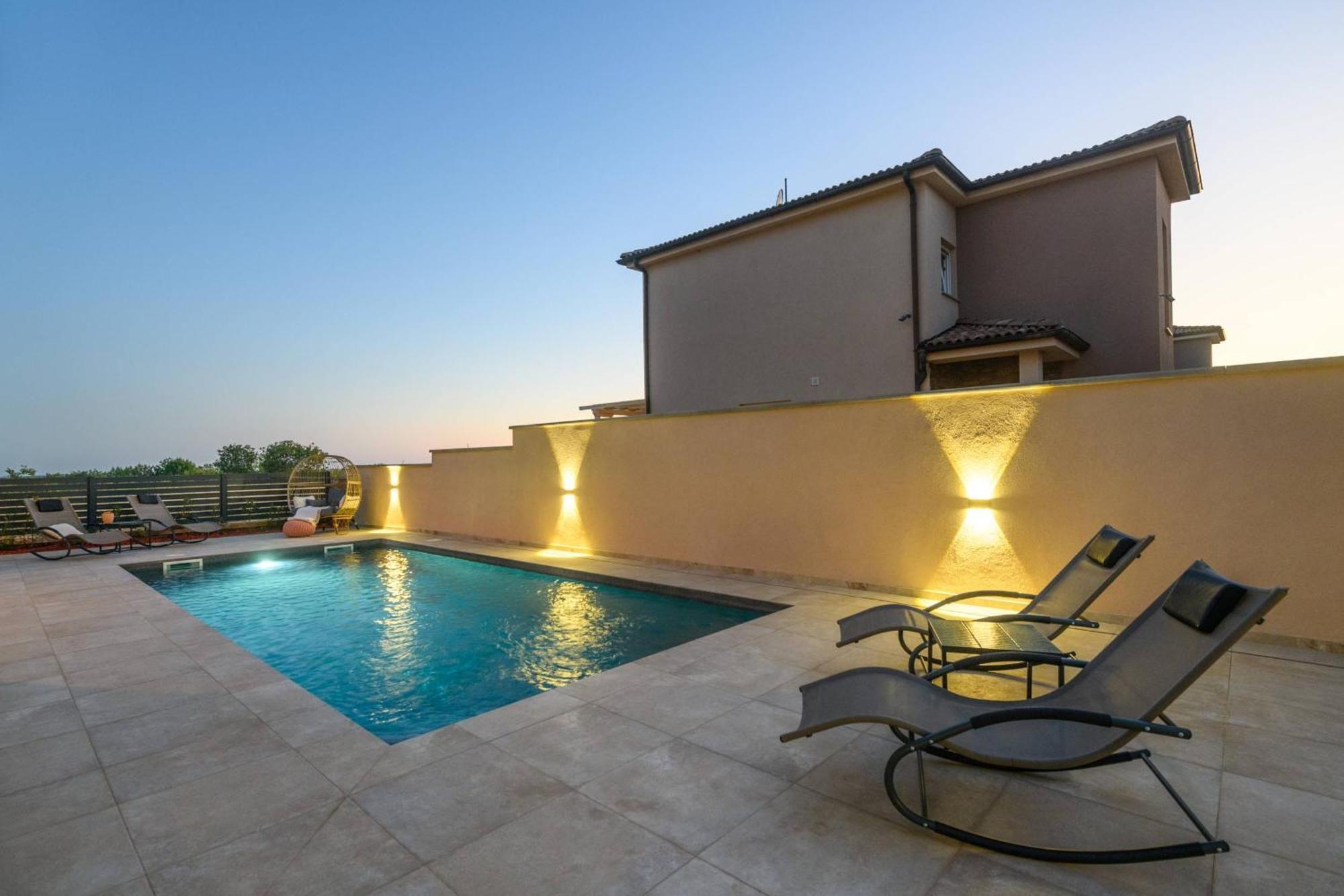 Villa Brionika Mit Pool Vodnjan Extérieur photo